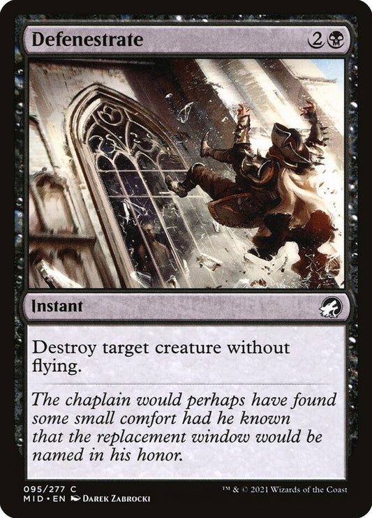 Defenestrate | MID