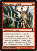 Card Scan of Flamespeaker's Will | JOU