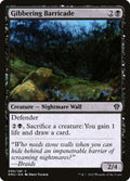 Card Scan of Gibbering Barricade | DMU