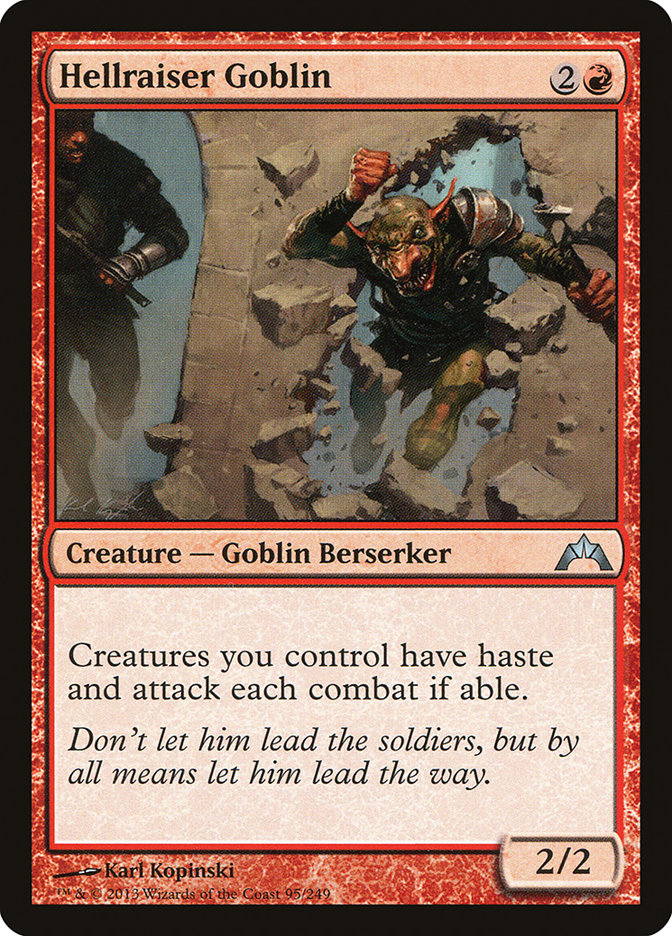 Card Scan of Hellraiser Goblin | GTC