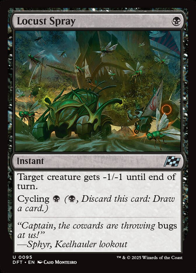 Card Scan of Locust Spray | DFT