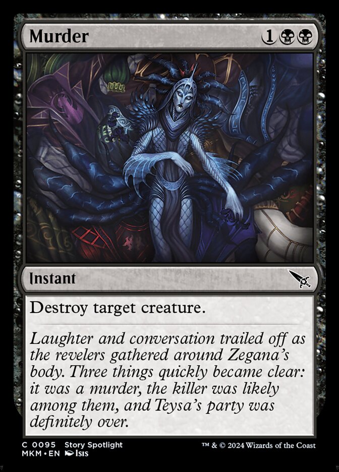 Card Scan of Murder | MKM