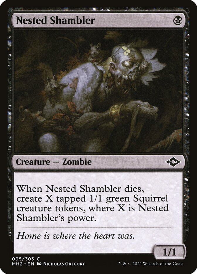 Card Scan of Nested Shambler | MH2
