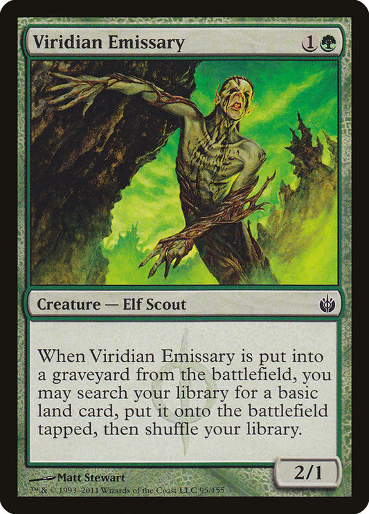 Card Scan of Viridian Emissary | MBS