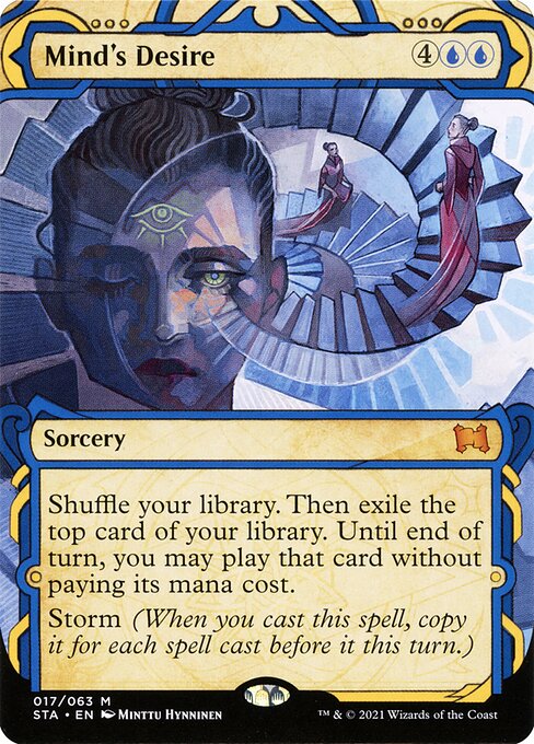 Mind's Desire | STA (Showcase) - Card Scan
