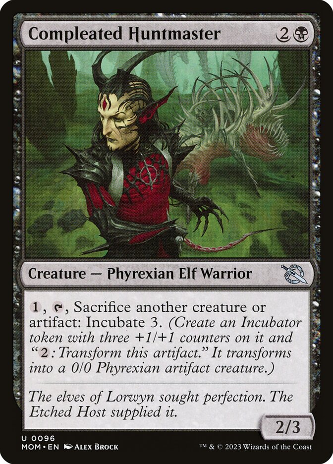Card Scan of Compleated Huntmaster | MOM