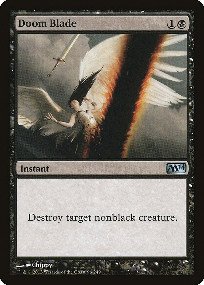 Card Scan of Doom Blade | M14