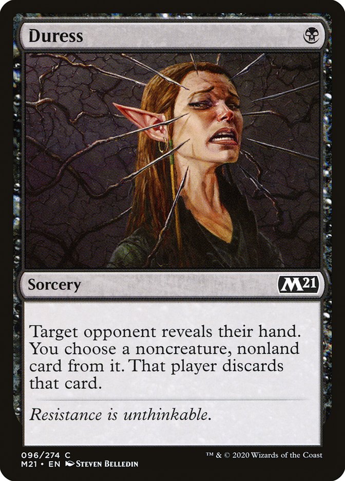 Card Scan of Duress | M21