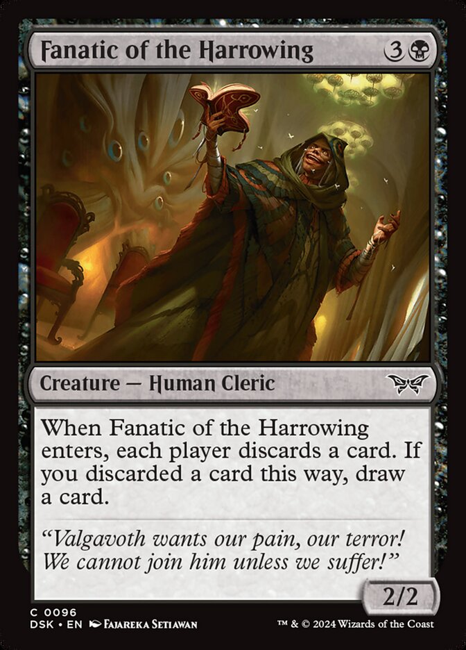 Card Scan of Fanatic of the Harrowing | DSK