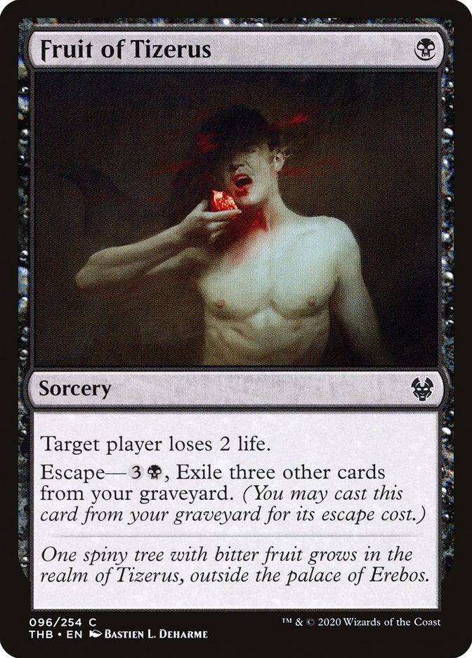 Card Scan of Fruit of Tizerus | THB