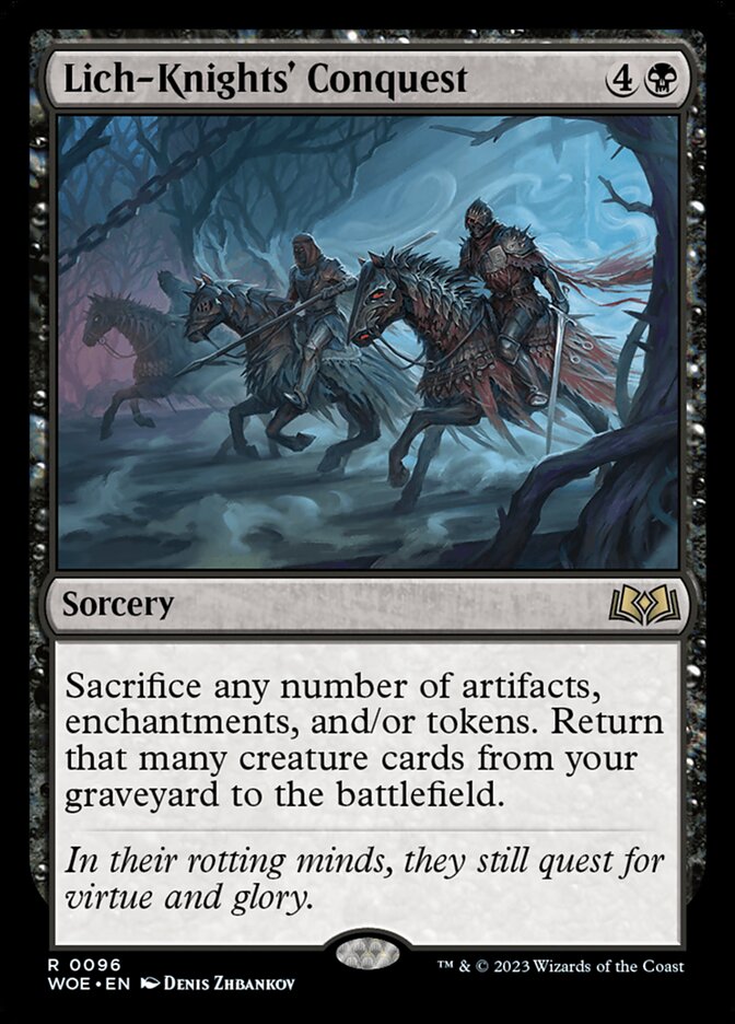 Card Scan of Lich-Knights' Conquest | WOE
