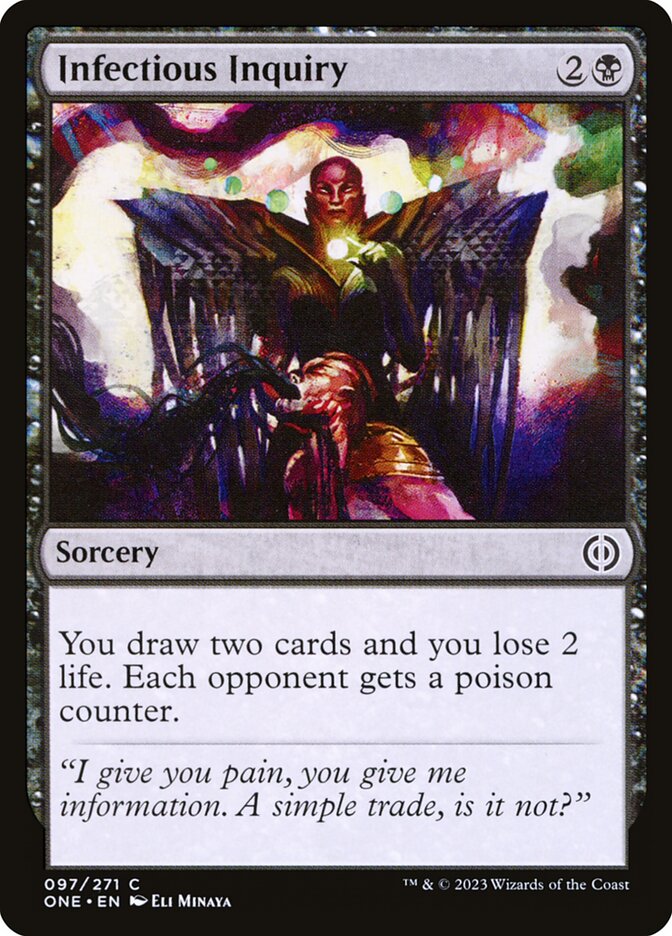 Card Scan of Infectious Inquiry | ONE