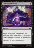 Embrace Oblivion Card Scan