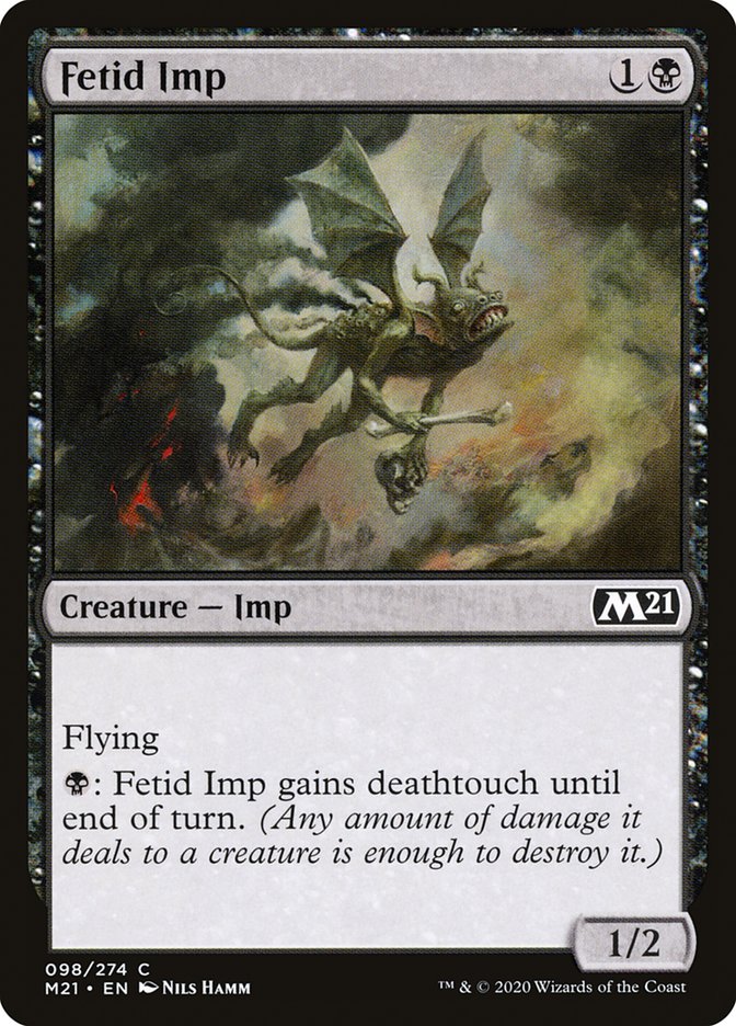 Card Scan of Fetid Imp | M21