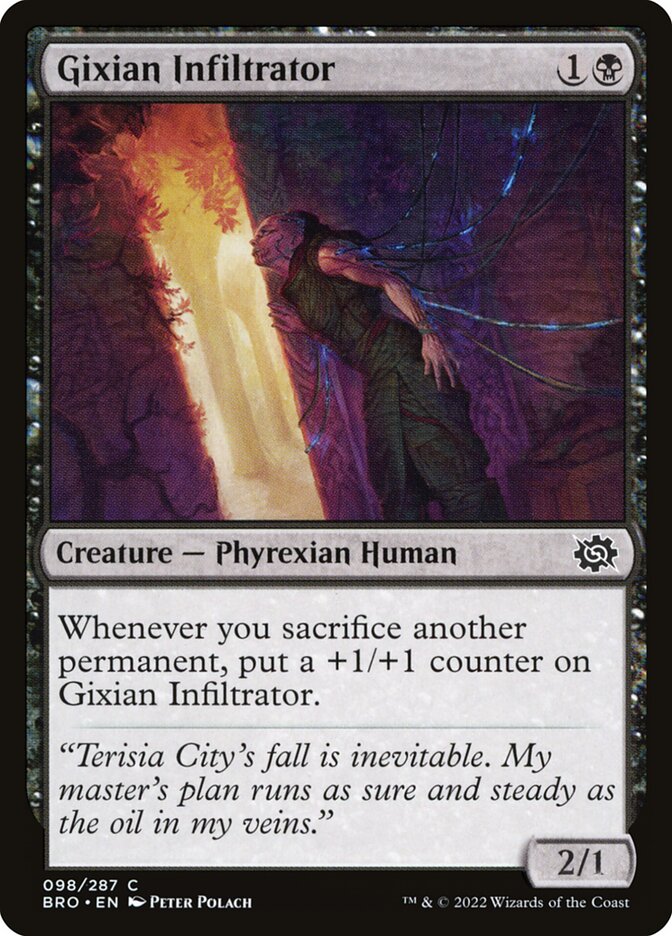 Card Scan of Gixian Infiltrator | BRO