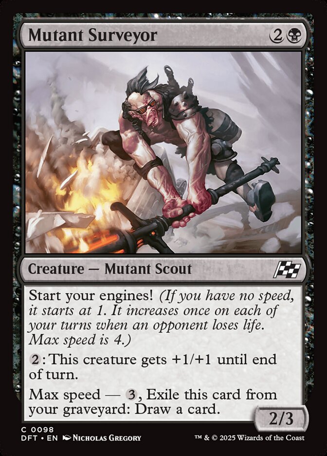 Card Scan of Mutant Surveyor | DFT