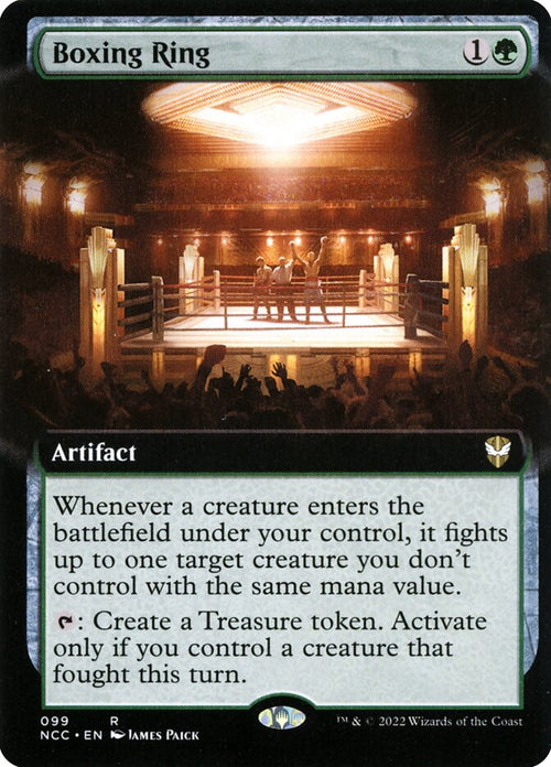 Boxing Ring Card Scan