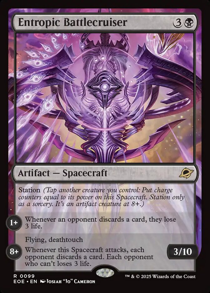 Entropic Battlecruiser Card Scan