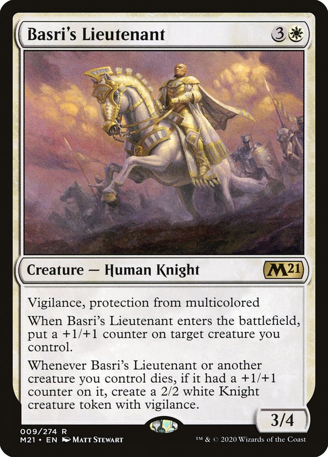 Card Scan of Basri's Lieutenant | M21