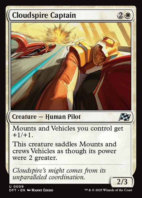 Card Scan of Cloudspire Captain | DFT