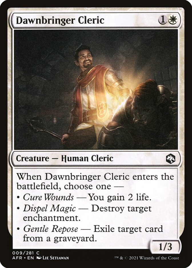 Dawnbringer Cleric | AFR (Foil)