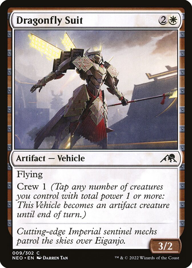 Card Scan of Dragonfly Suit | NEO