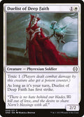Card Scan of Duelist of Deep Faith | ONE