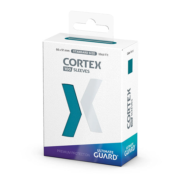 Ultimate Guard Cortex Sleeves Standard Size | Petrol 100pk