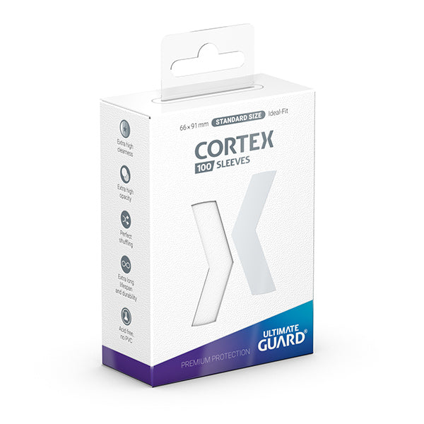 Ultimate Guard Cortex Sleeves Standard Size | White 100pk