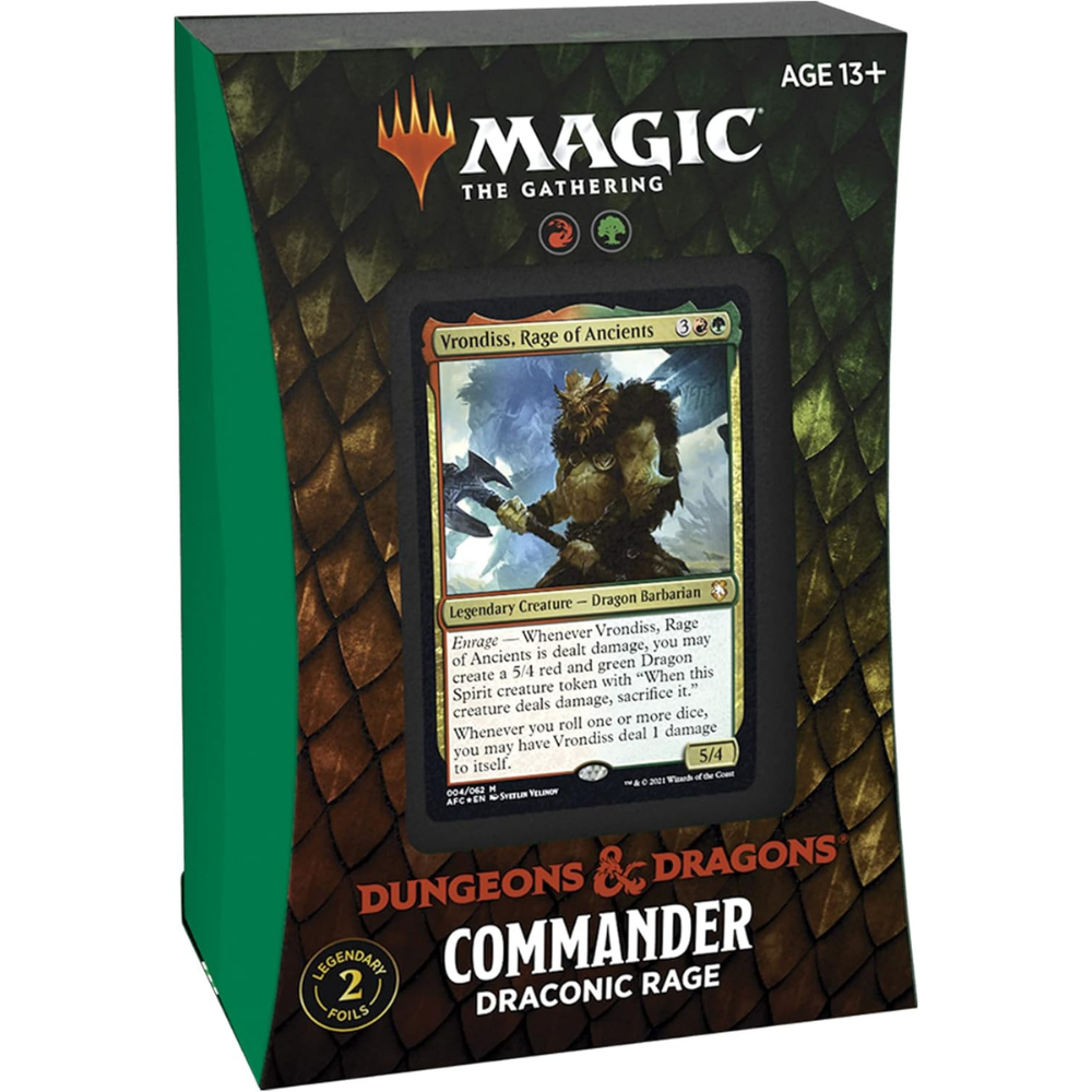 Commander: Adventures in the Forgotten Realms | Draconic Rage Deck
