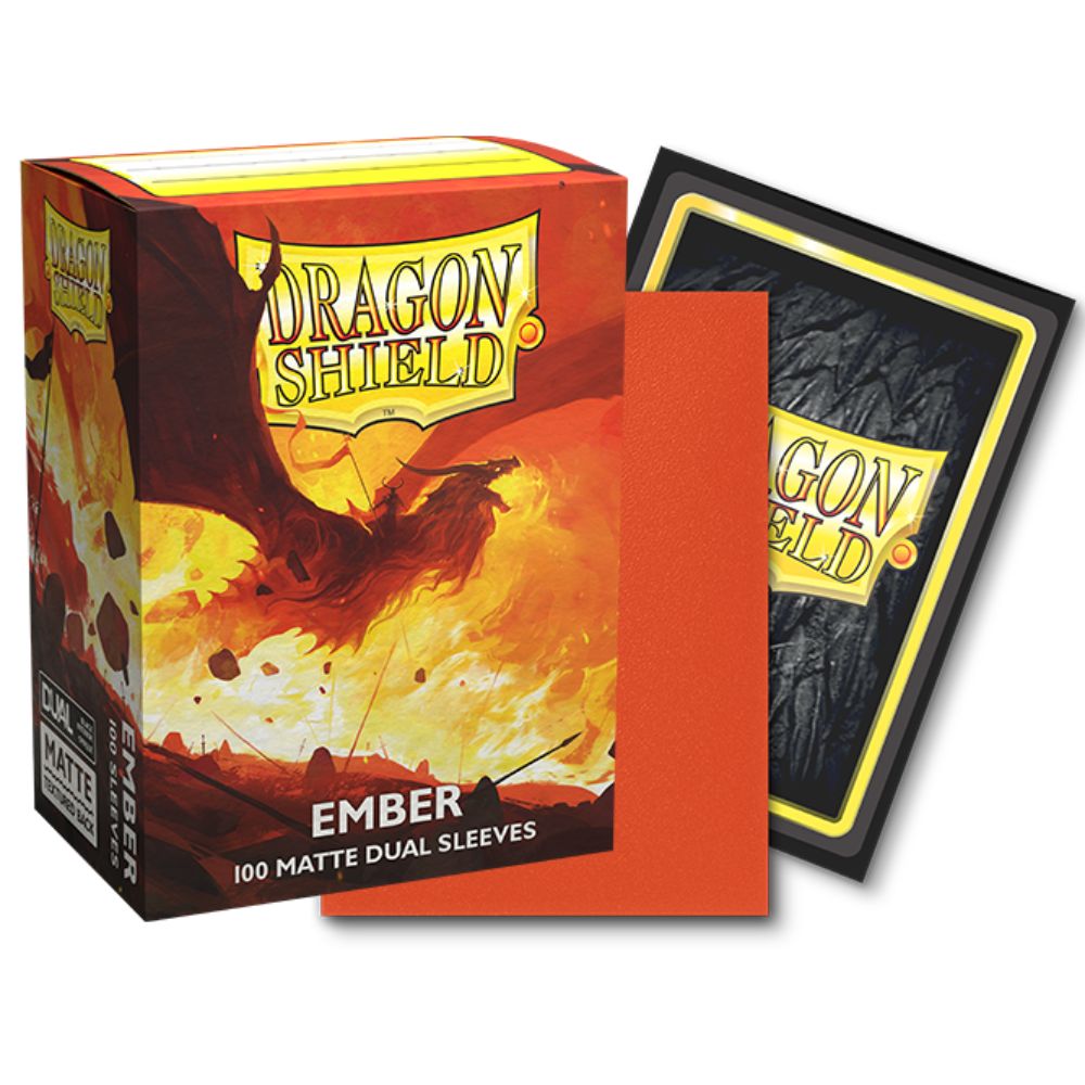 Dragon Shield Dual Matte Sleeves - Ember