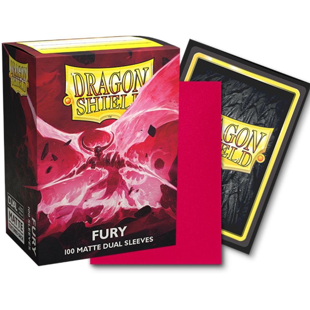 Dragon Shield Dual Matte Sleeves - Fury