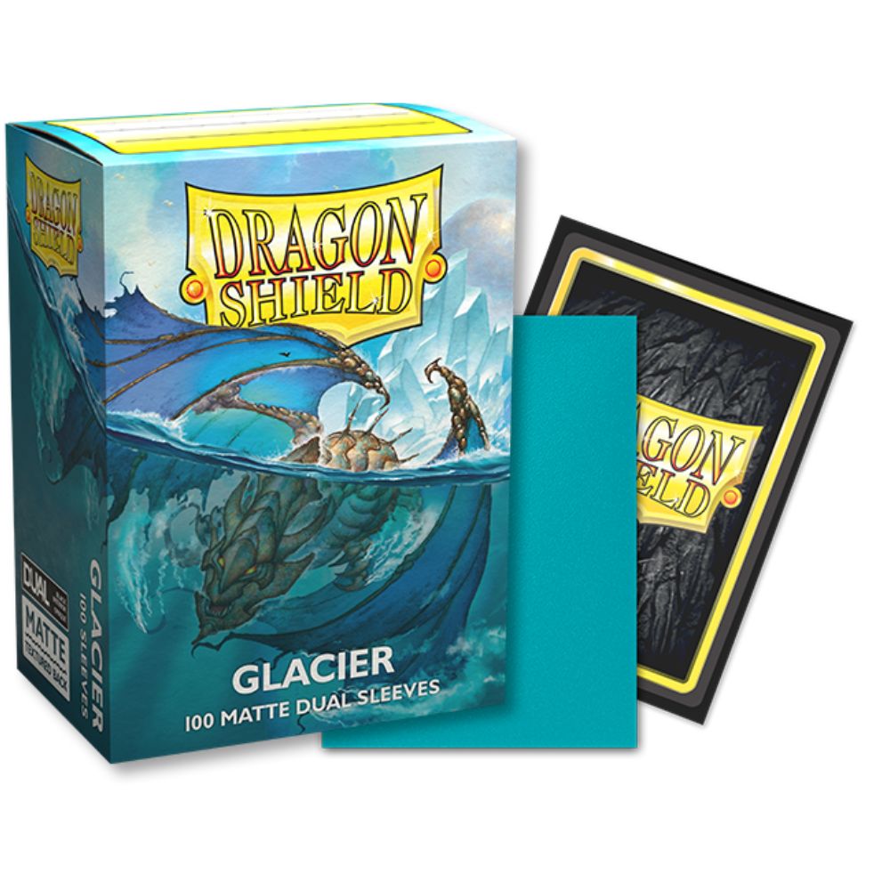 Dragon Shield Dual Matte Sleeves - Glacier