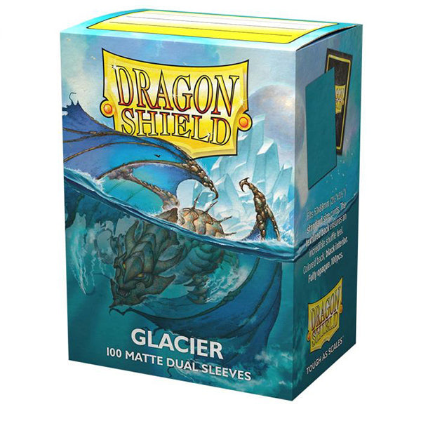 Dragon Shield Dual Matte Standard Size Sleeves 100pk | Glacier