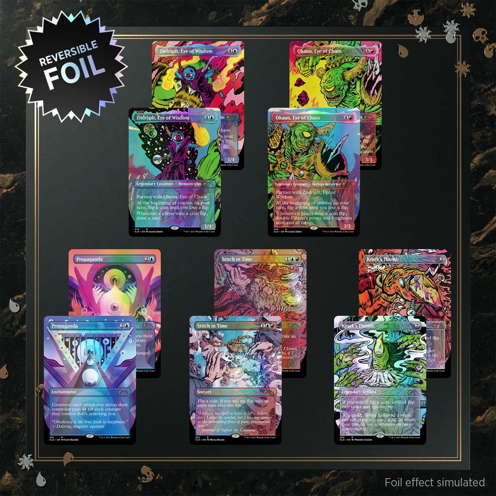 Secretsversary - Heads I Win Tails You Lose Secret Lair Commander Deck
