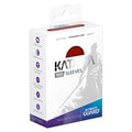 Ultimate Guard Katana Sleeves | Standard Size | Red 100 Pack