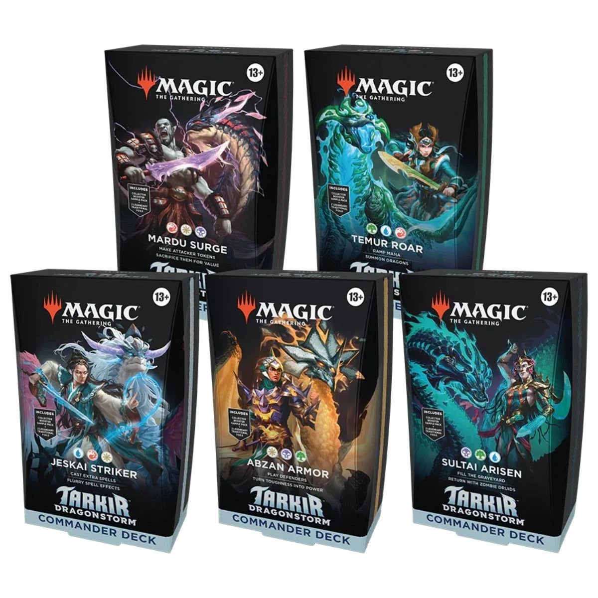 Commander: Tarkir Dragonstorm | Commander Decks - Full Set