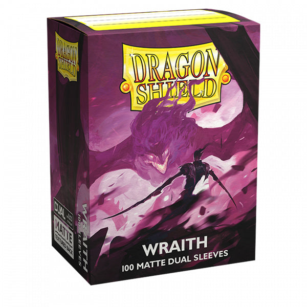 Dragon Shield Dual Matte Standard Size Sleeves 100pk | Wraith