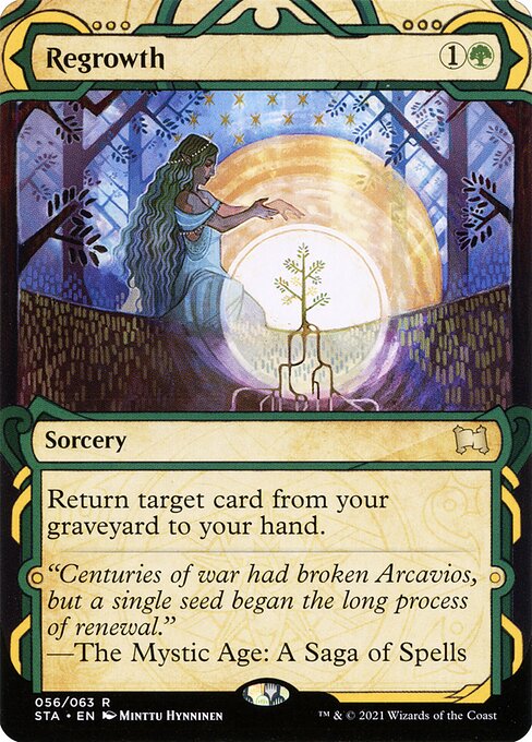 Regrowth | STA (Showcase) - Card Scan