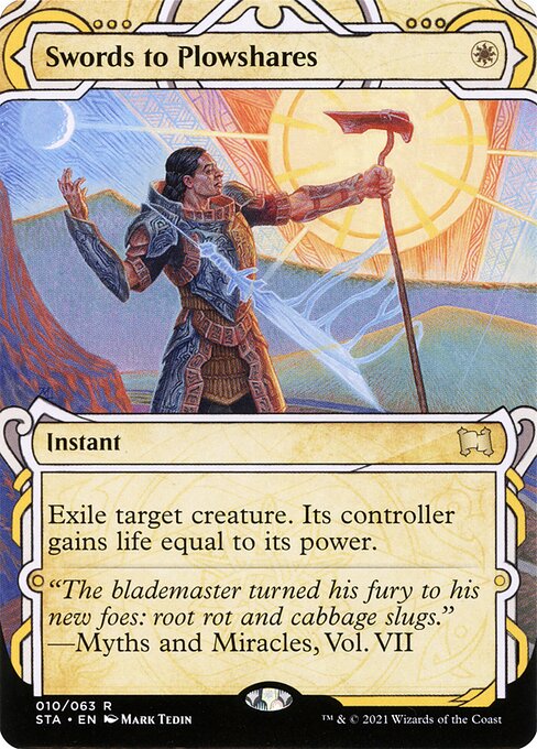 Swords to Plowshares | STA (Showcase) - Card Scan