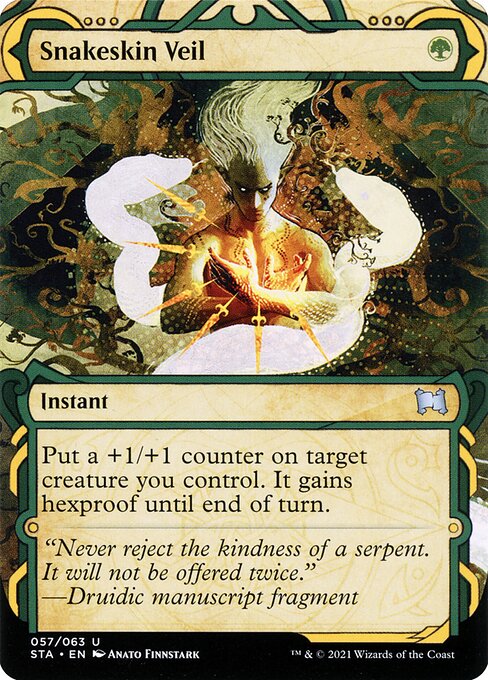 Snakeskin Veil | STA (Showcase) - Card Scan