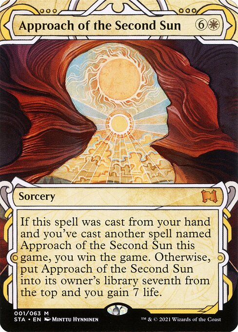 Approach of the Second Sun | STA (Showcase) - Card Scan