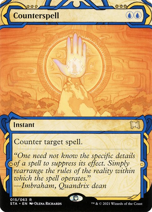 Counterspell | STA (Showcase Foil) - Card Scan